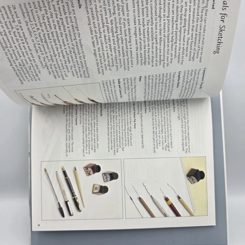 Sketching The Easy Way- Discover the Artist Within You- Kit By Spice Box